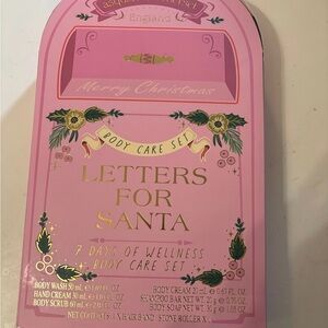 Pink 'Letters for Santa' Body Care Set